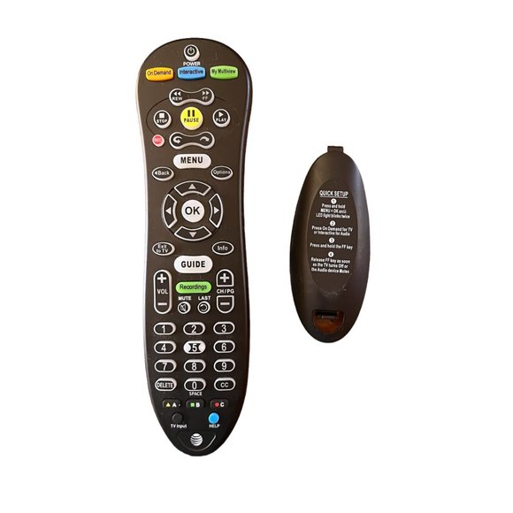 AT&T Uverse Other Att Uverse S3sb Programmable Tv Standard Remote